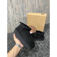 Yüksek Taban Siyah İçi Tüylü Bot