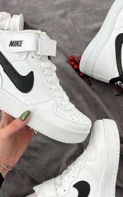 Bilekli Airforce Beyaz-Siyah