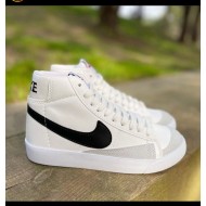 Bilekli Blazer Beyaz-Siyah