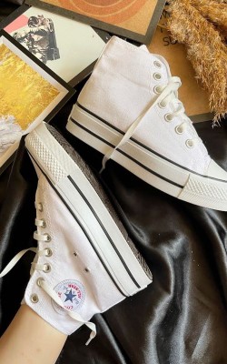 Platform Converse Beyaz
