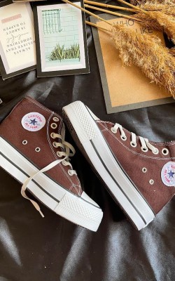 Platform Converse Kahverengi